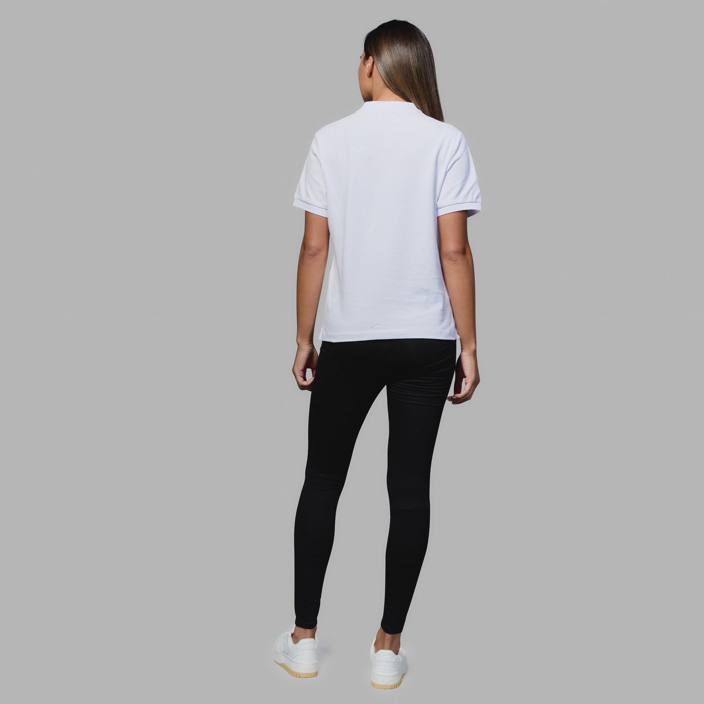 WST Women's White Polo Top