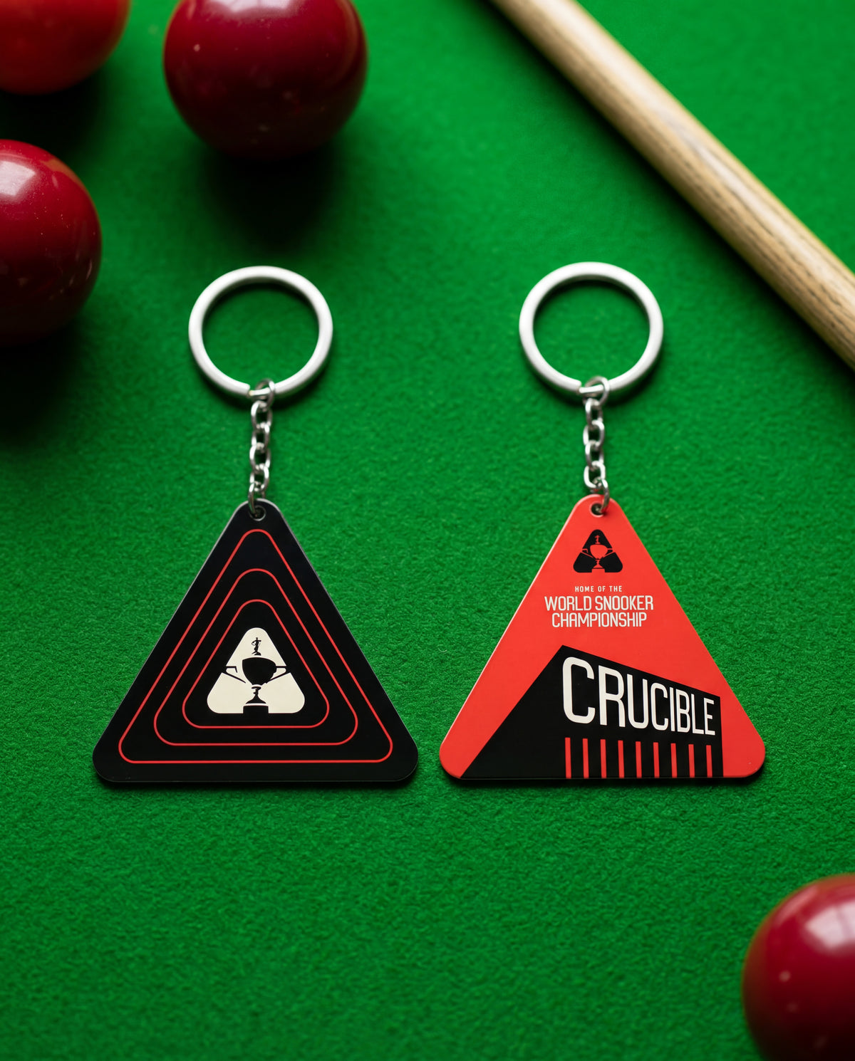 WST Crucible Triangle Keyring
