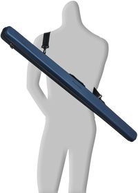 PowerGlide Cue Case Metallic Blue 3/4
