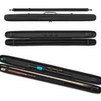 PowerGlide Cue Case Metallic Black 3/4