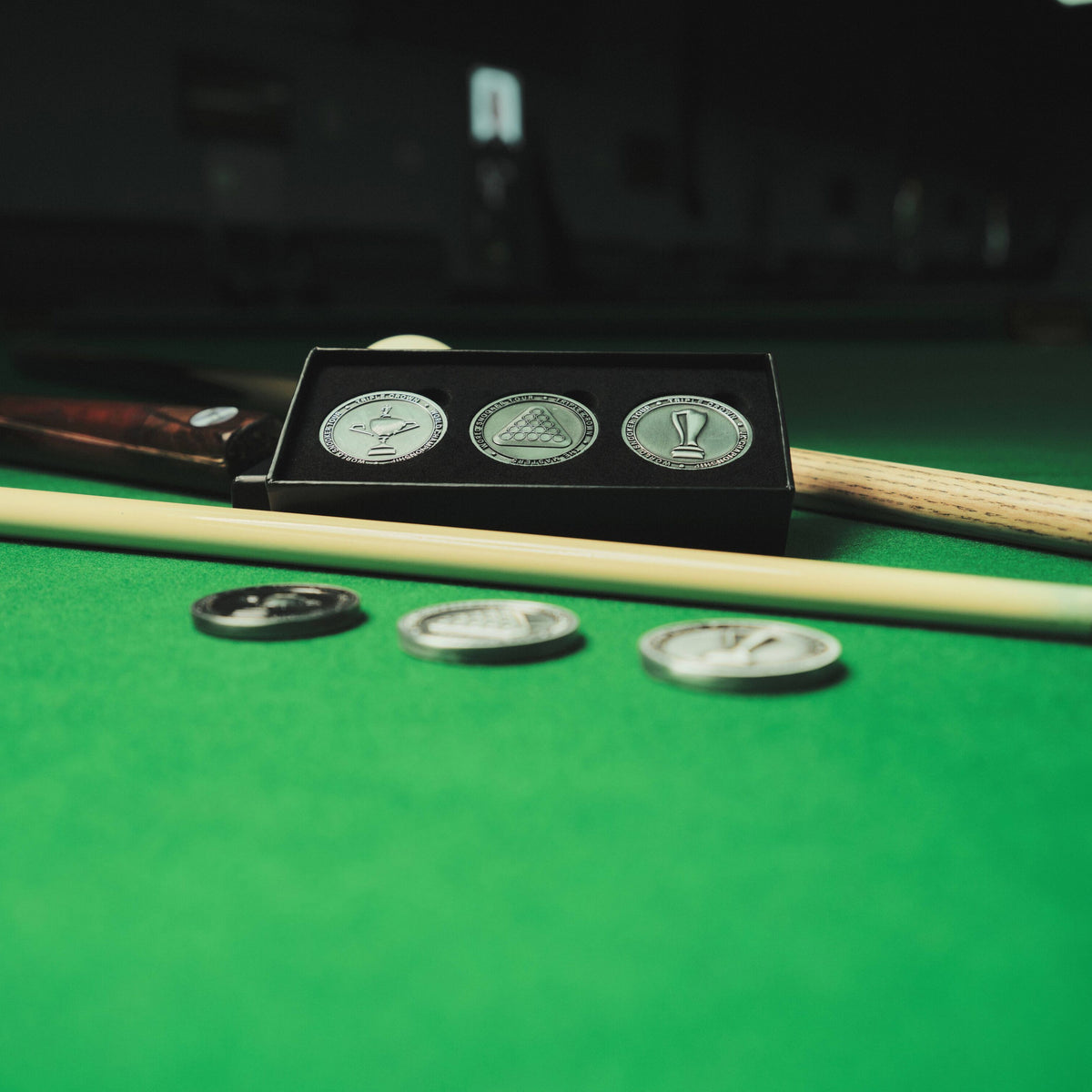 WST Triple Crown Commemorative Coin Set – World Snooker Tour