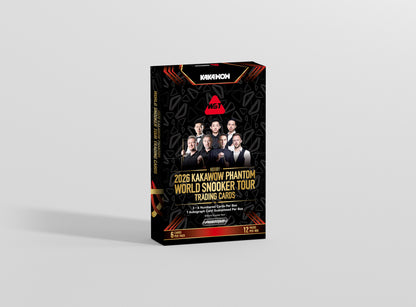 2026 Kakawow PHANTOM World Snooker Tour Trading Cards