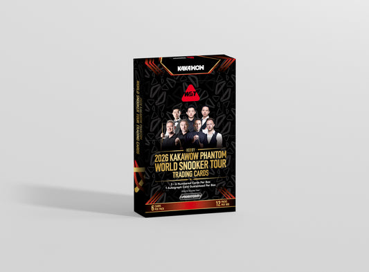 2026 Kakawow PHANTOM World Snooker Tour Trading Cards