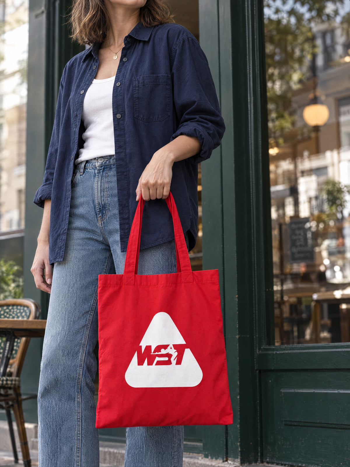 Red Tote Bag