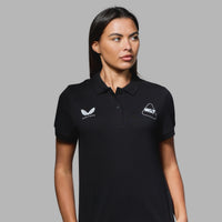 WST Women's Black Polo Top