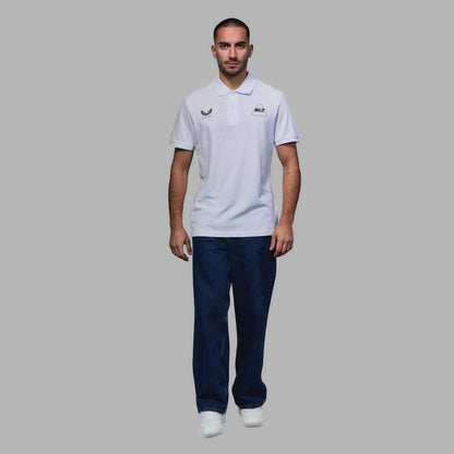 WST Men's White Polo Top