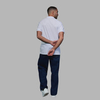 WST Men's White Polo Top