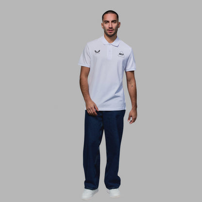 WST Men's White Polo Top