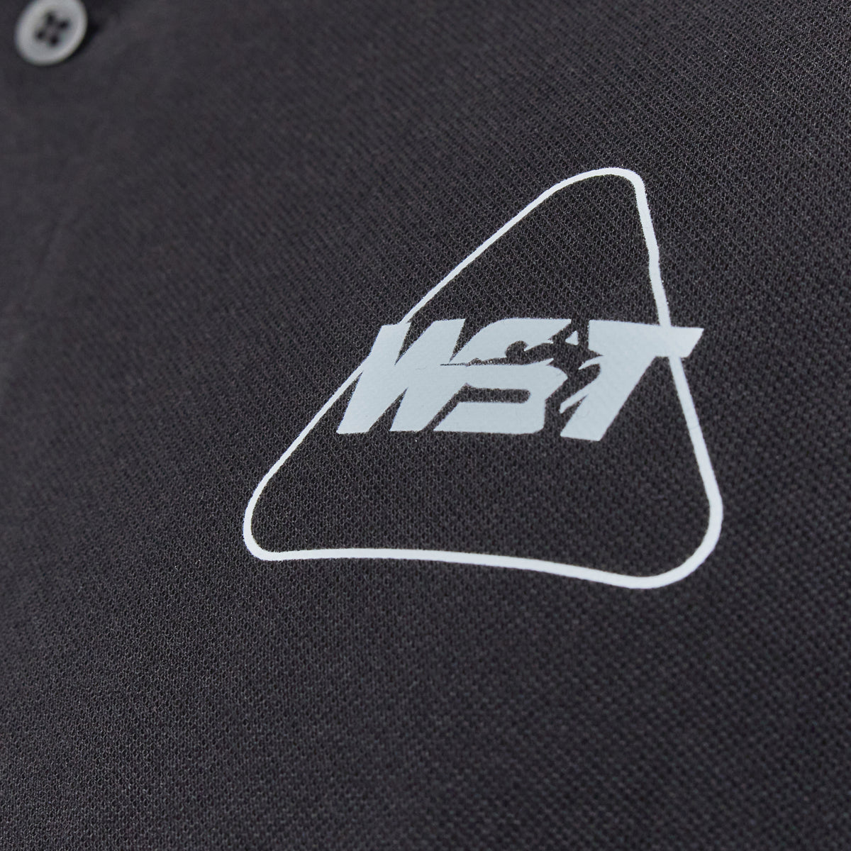 WST Men's Black Polo Top