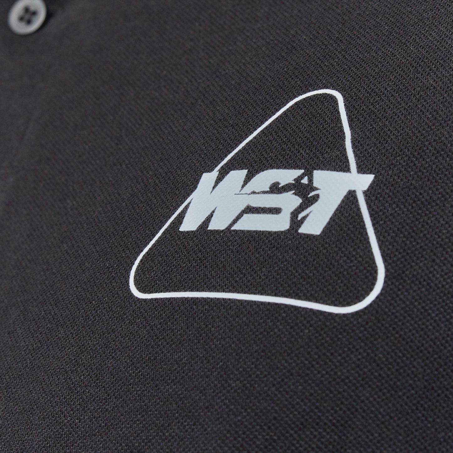 WST Men's Black Polo Top