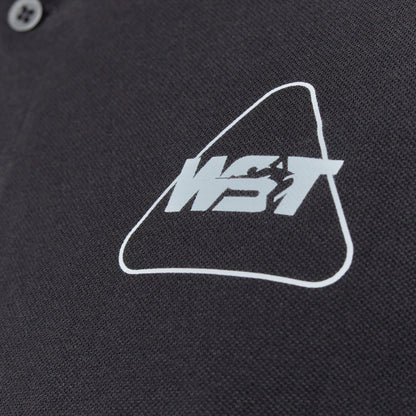 WST Men's Black Polo Top