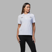 WST Women's White Polo Top