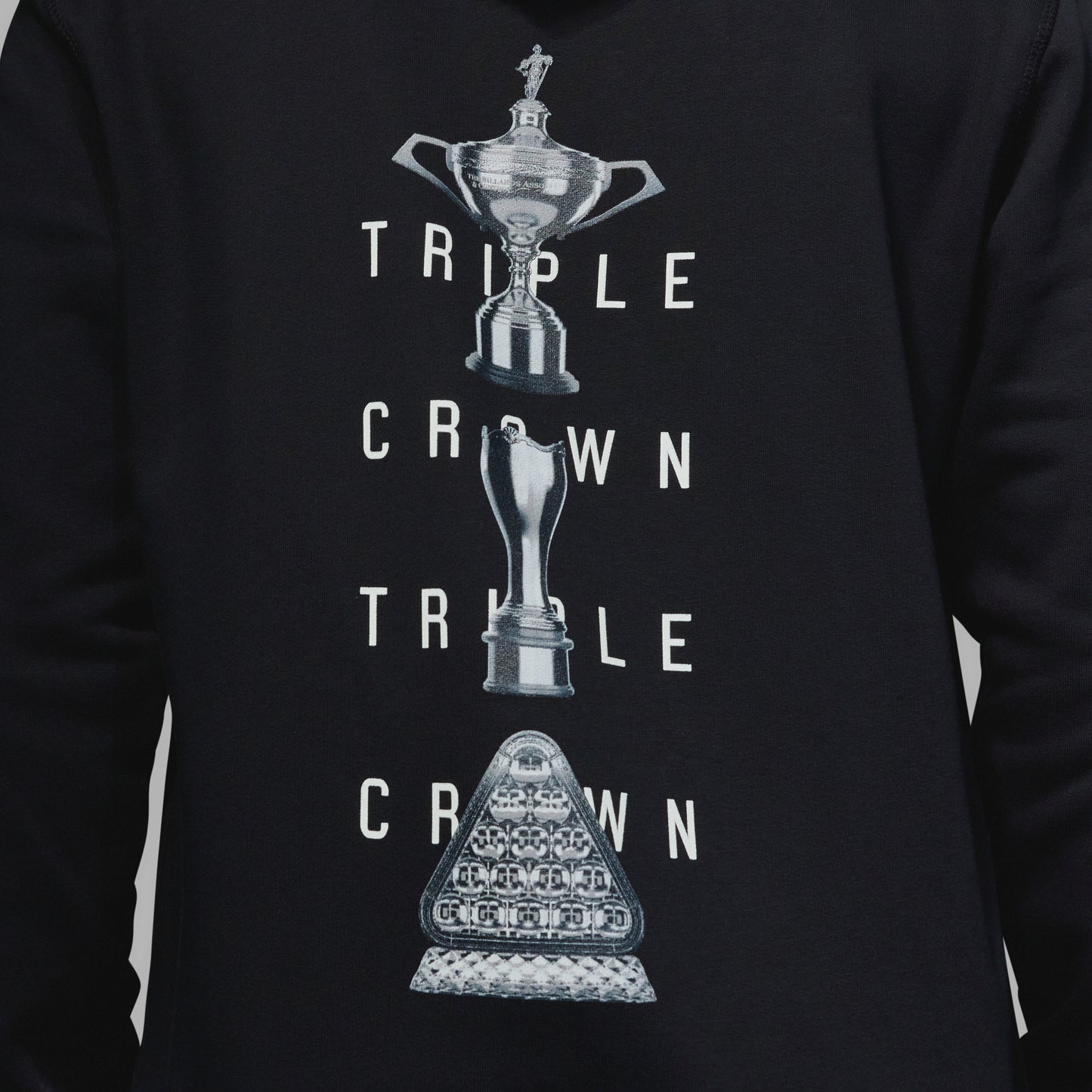 WST Triple Crown Black Hoodie