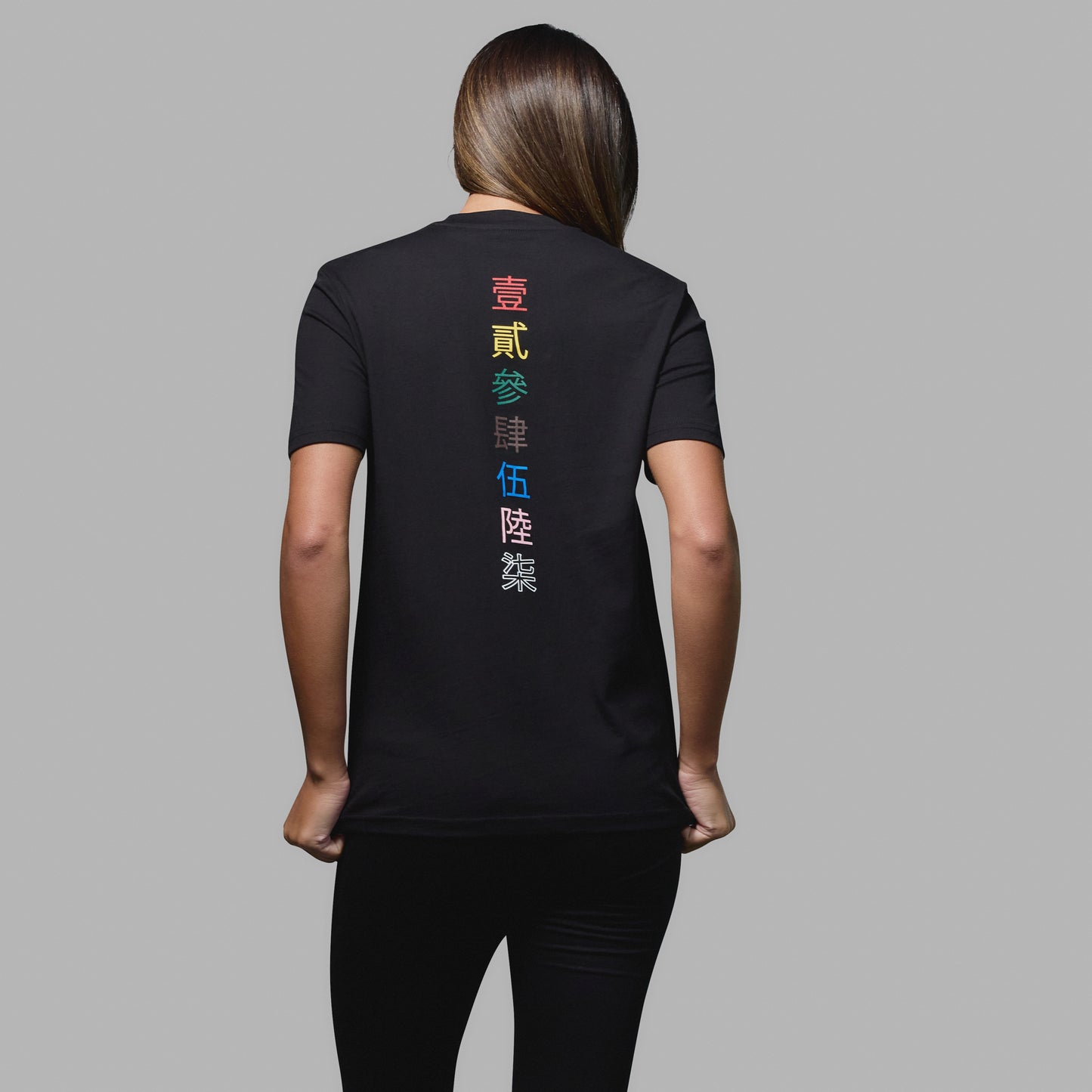 WST Points Chinese Black T-Shirt