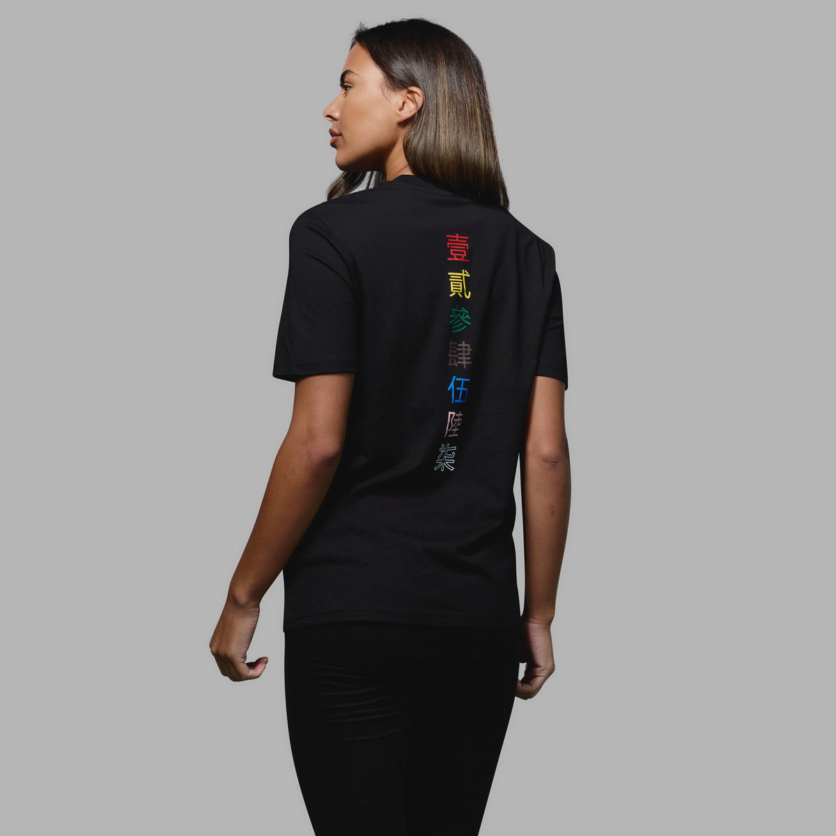 WST Points Chinese Black T-Shirt