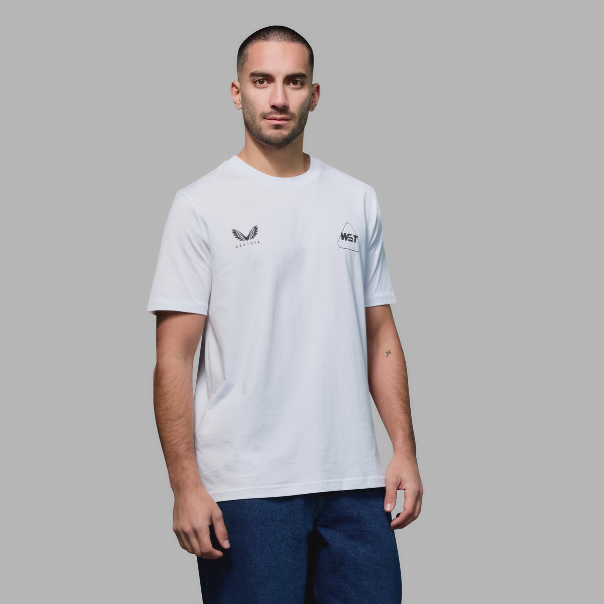 WST Points Chinese White T-Shirt