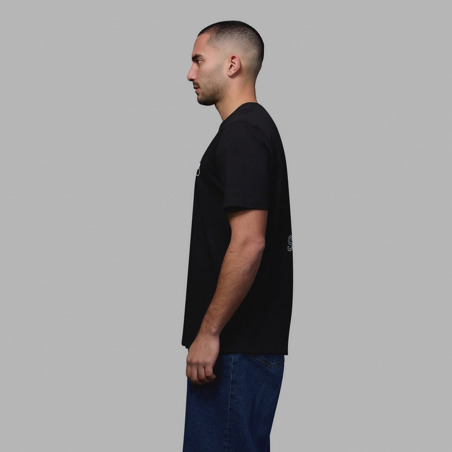 WST Points Black T-Shirt