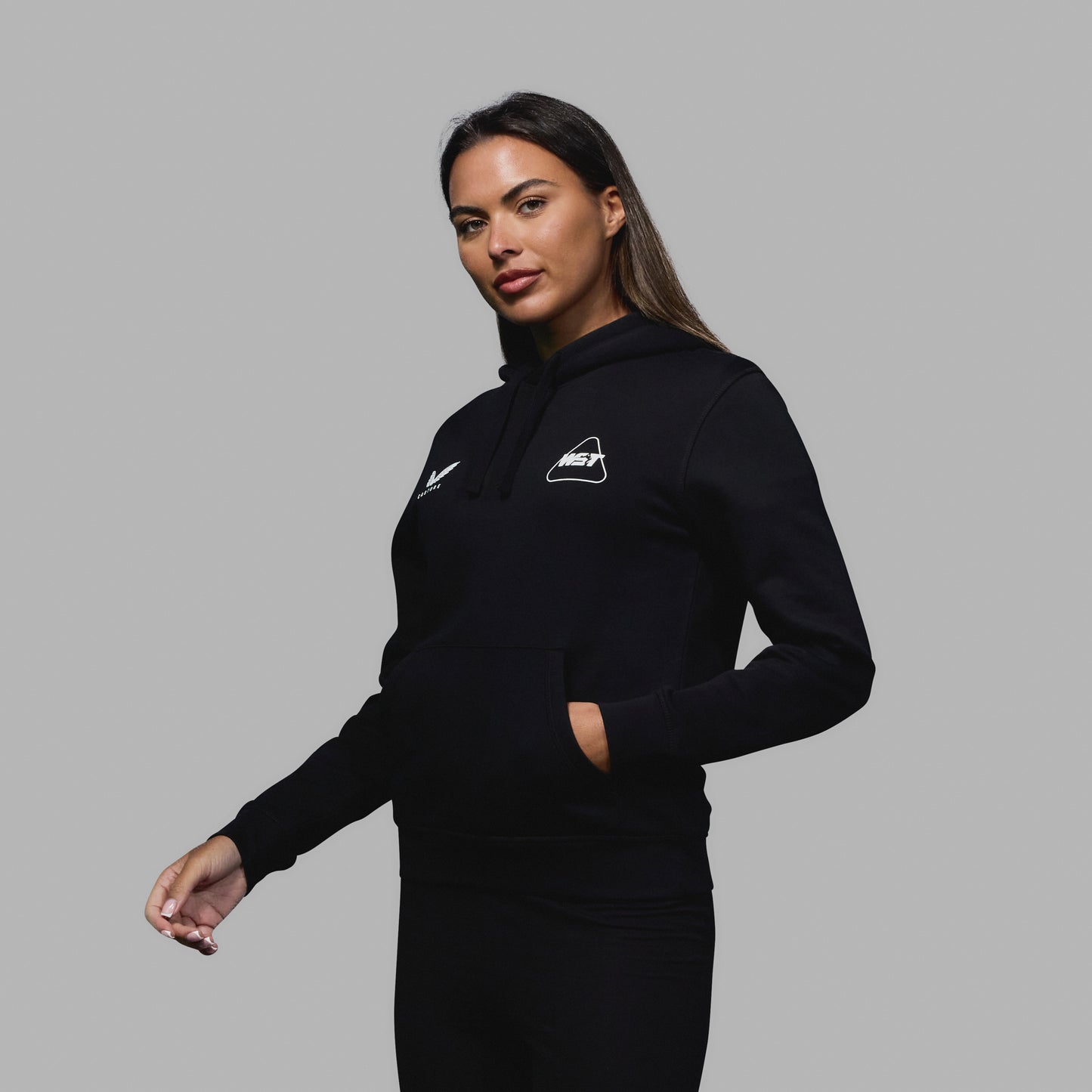 WST Triple Crown Black Hoodie