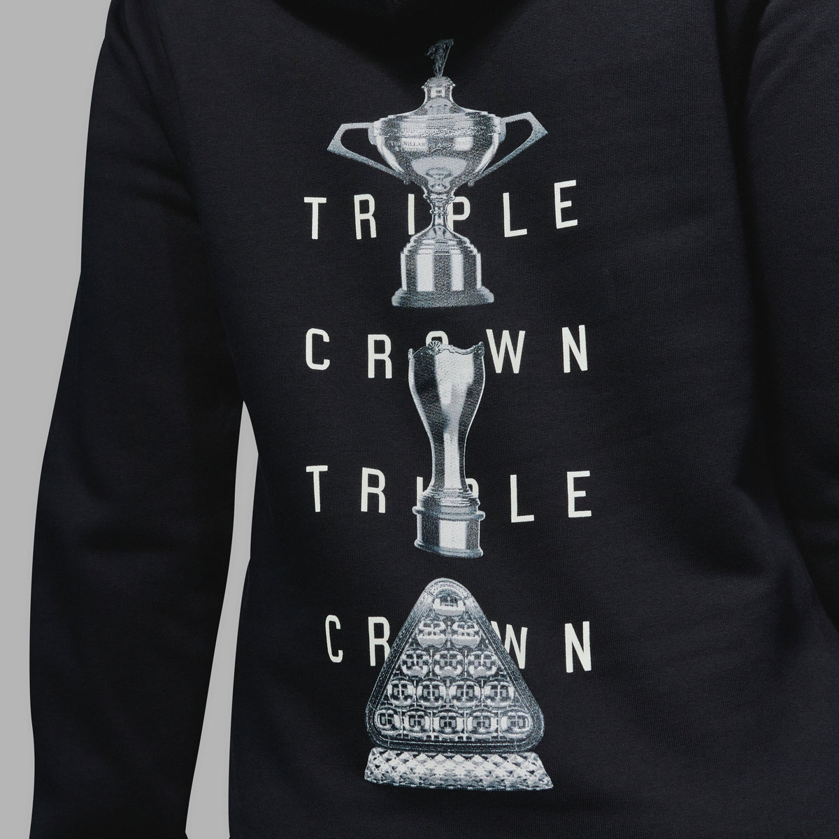 WST Triple Crown Black Hoodie