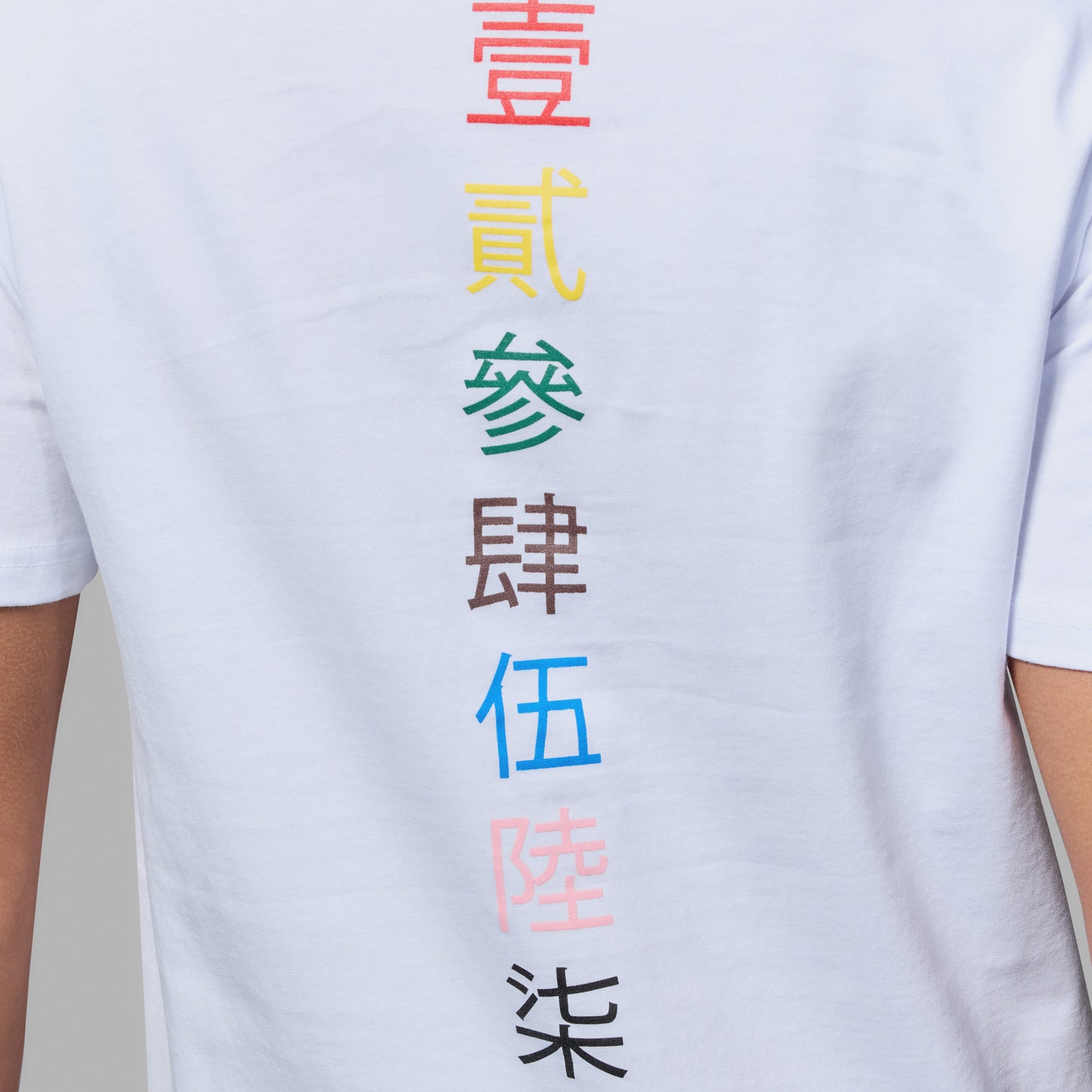 WST Points Chinese White T-Shirt