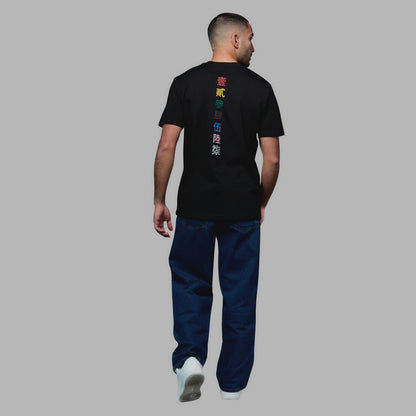 WST Points Chinese Black T-Shirt
